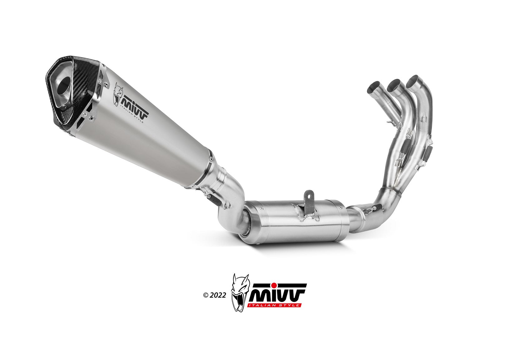 SCARICO COMPLETO IN ACCIAIO INOX MIVV DELTA RACE YAMAHA TRACER 9 /GT/GT+ 2021-24