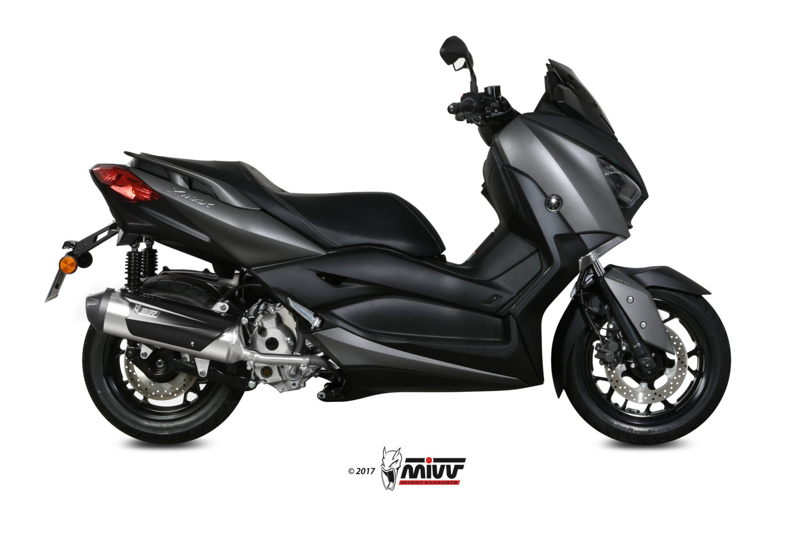 SCARICO COMPLETO IN ACCIAIO INOX RACING MIVV URBAN YAMAHA X-MAX 300 2017 - 2020