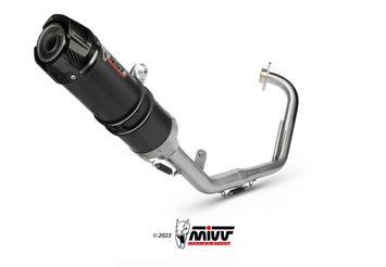 Scarico Completo Mivv In Carbonio Gp Yamaha Yzf R125 2008-2013