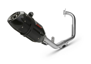Scarico Completo Mivv Inox Nero Suono Yamaha Yzf R125 2008-2013