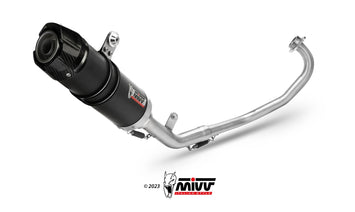 Scarico Completo Mivv In Carbonio Gp Yamaha Mt-125 2015-2019