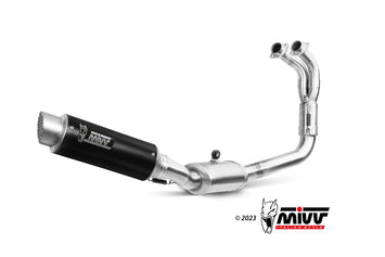 Scarico Completo Mivv Alto In Carbonio Gppro Yamaha Yzf R7 2022-2024
