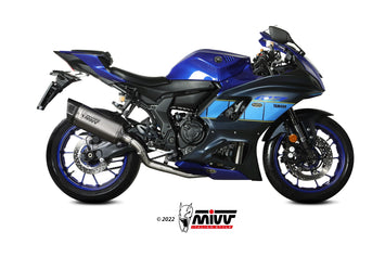 Scarico Completo Mivv Alto In Titanio Racing Sr-1 Yamaha Yzf R7 2022-2024