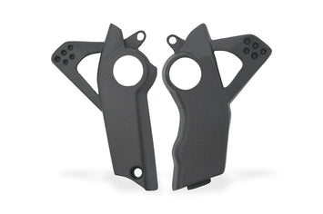 Cover Telaio Inferiori Carbonio Opaco Cnc Racing Ducati Desertx 2022-24