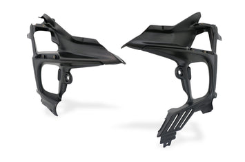 Pannelli Laterali Estrattori Carbonio Opaco Cnc Ducati Streetfighter V4 S 20-24