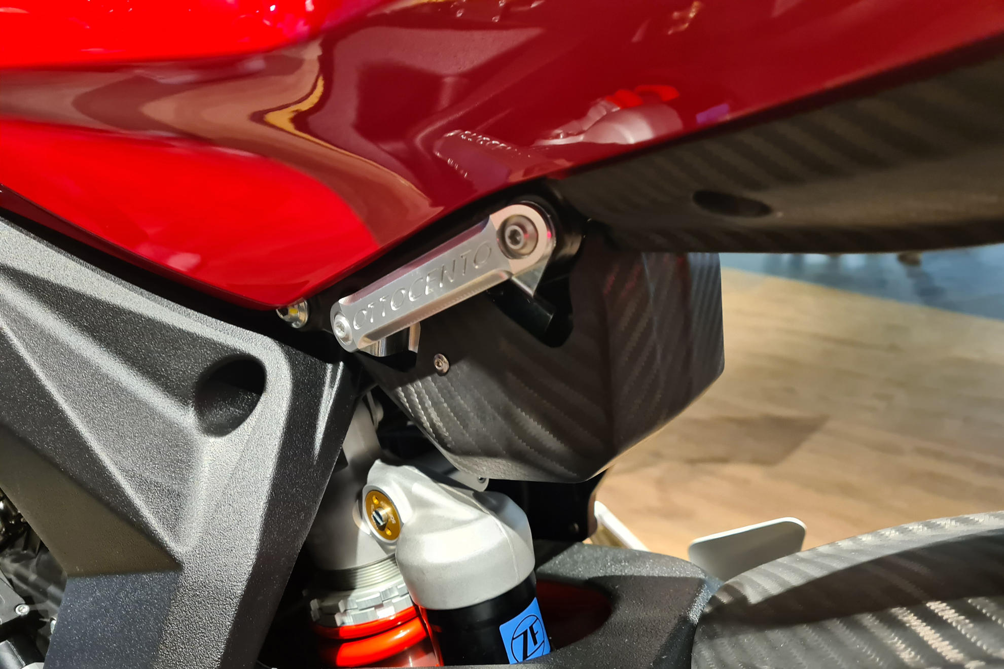 COVER CENTRALINA ABS CARBONIO CNC RACING MV AGUSTA SUPERVELOCE 800 SERIEORO 2020