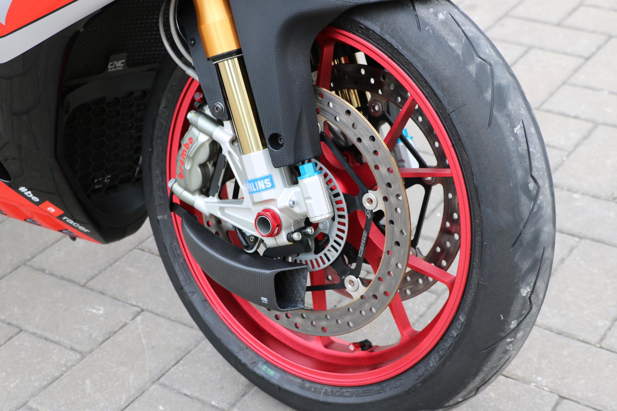 GP DUCTS CONDOTTI RAFFREDDAMENTO IMPIANTO FRENANTE CARBONIO LUCIDO CNC RACING