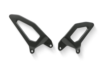 Paratacchi Per Pedane Pilota Carbonio Opaco Cnc Ducati Panigale V4 S 2018-24