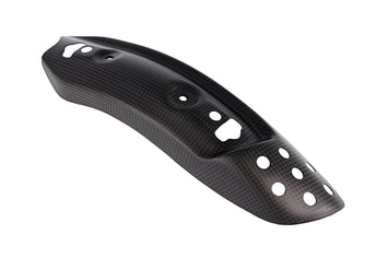 Supporto Paracalore Collettore Carbonio Opaco Cnc Ducati Monster 797 2017-20