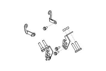 Kit Montaggio Gp Ducts Cnc Racing Ducati Monster 1100 Evo