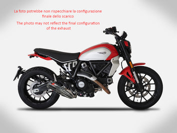 ZARD SLIP-ON STAINLESS STEEL HOMOLOGATED E5 DUCATI SCRAMBLER 800 2023-24