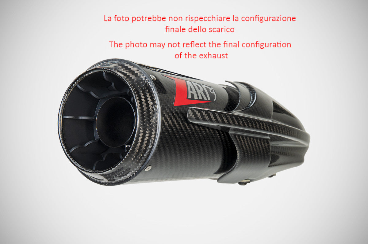 ZARD SLIP-ON STAINLESS STEEL HOMOLOGATED E5 DUCATI SCRAMBLER 800 2023-24