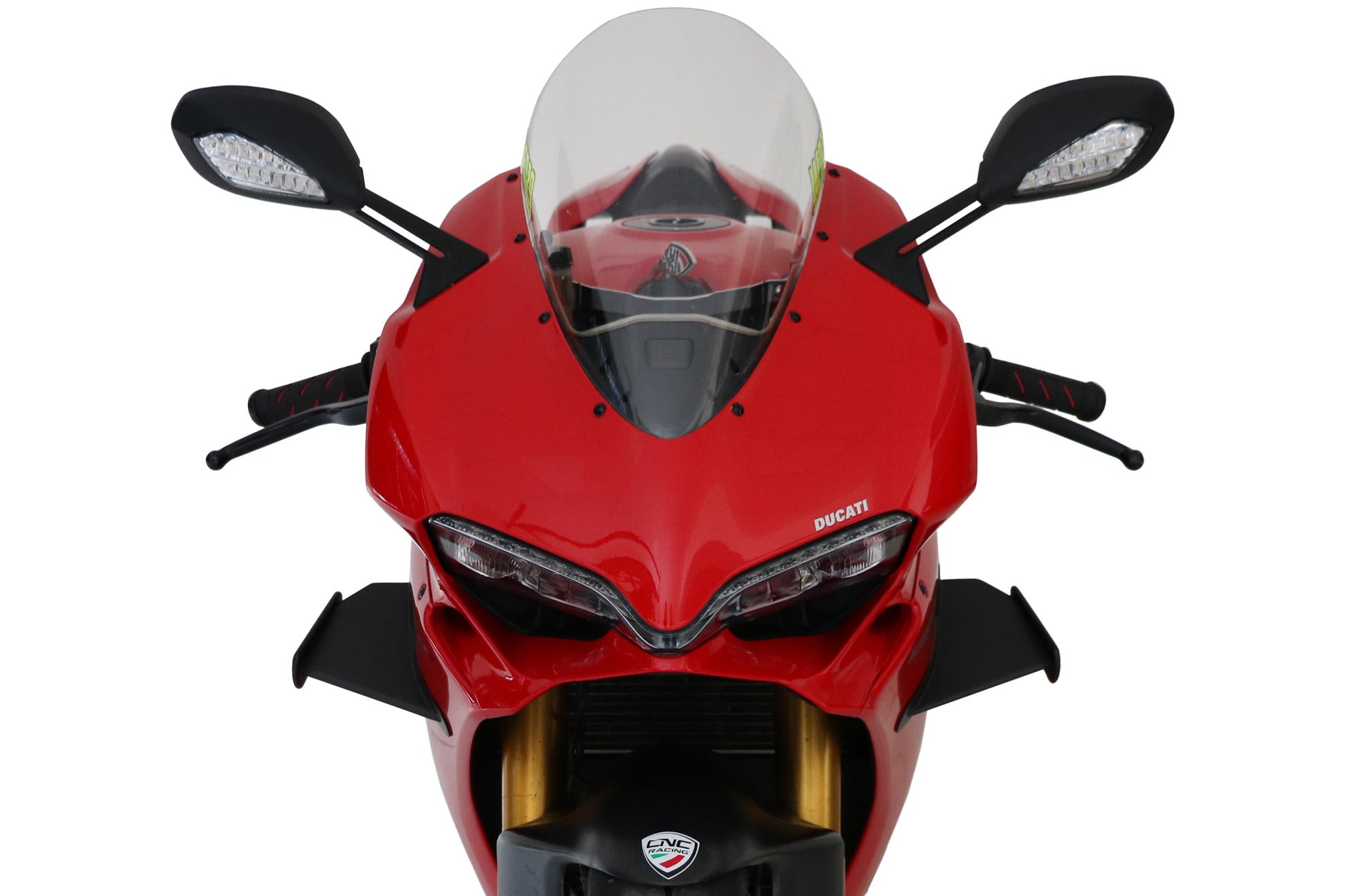 GP WINGLETS ALETTE CARBONIO LUCIDO CNC RACING DUCATI 1199 SUPERLEGGERA