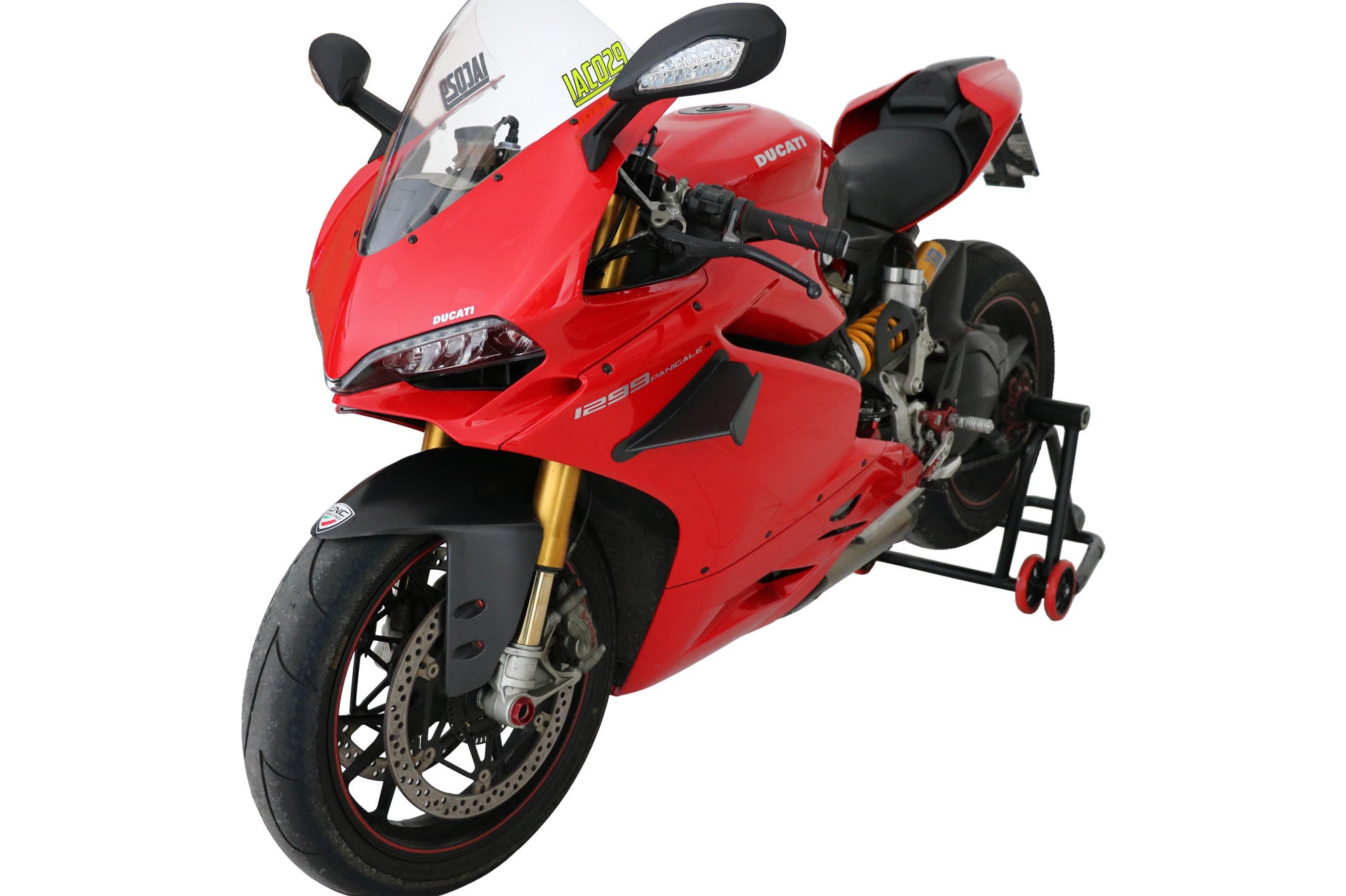 GP WINGLETS ALETTE CARBONIO LUCIDO CNC RACING DUCATI 1199 PANIGALE S