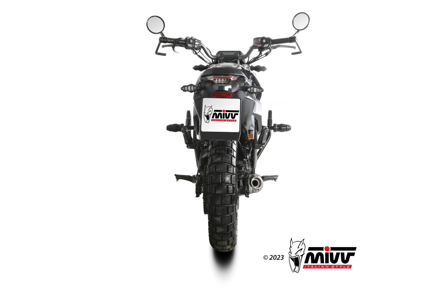 SCARICO COMPLETO IN ACCIAIO INOX NERO RACING MIVV X-M1 ZONTES ZT 125 GK 2021 -24