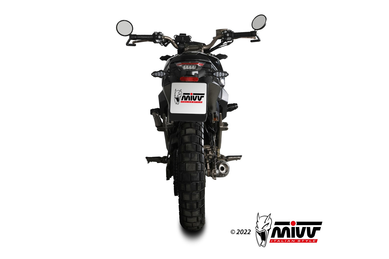 SCARICO COMPLETO IN ACCIAIO INOX NERO RACING MIVV X-M1 ZONTES ZT 125 G1 2021 -24