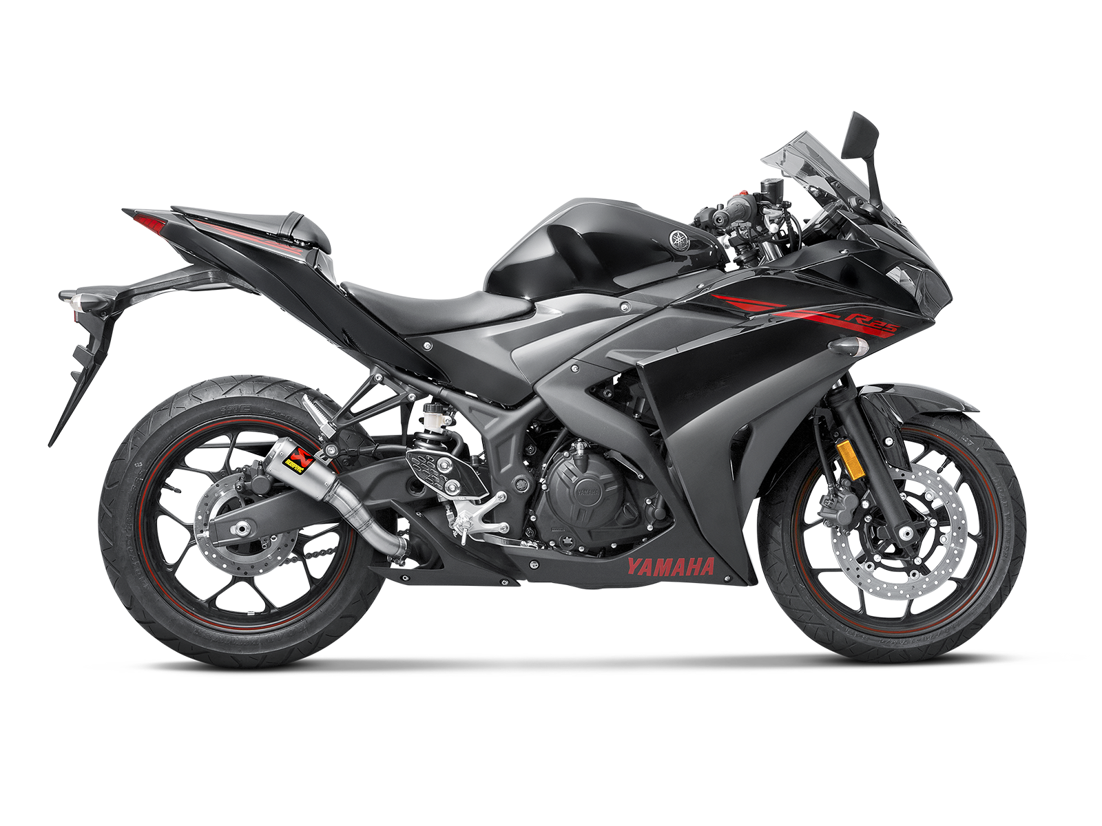 AKRAPOVIC TERMINALE ACCIAIO INOX RACING YAMAHA R25 2014-21 - AKRAPOVIC immagine 2