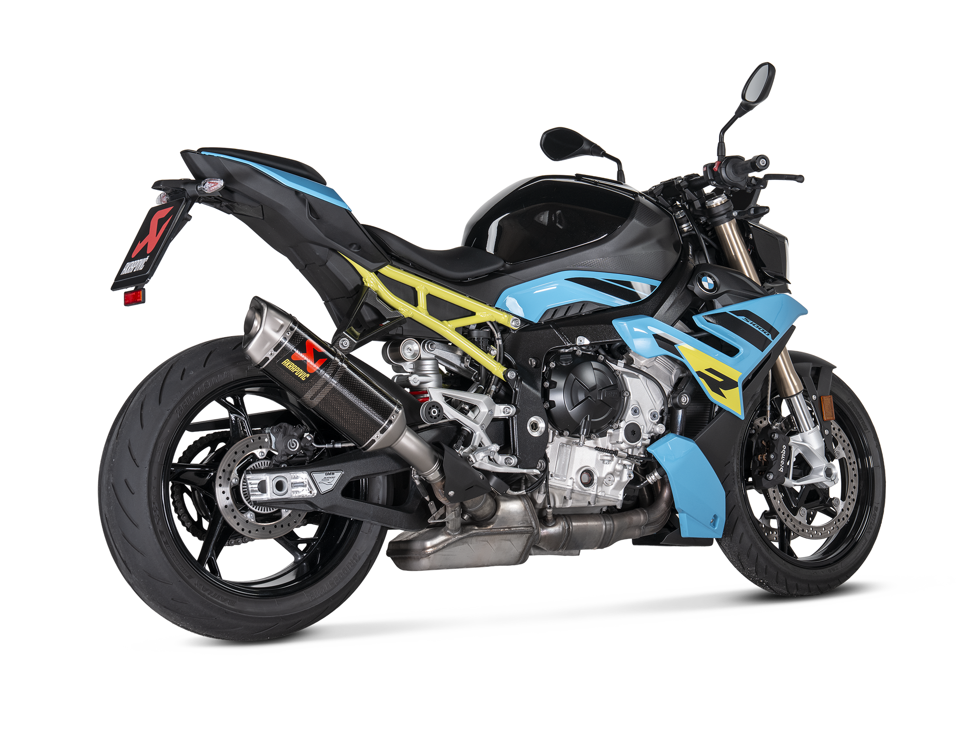 AKRAPOVIC TERMINALE CARBONIO BMW S 1000 R 2021-26 - AKRAPOVIC immagine 6