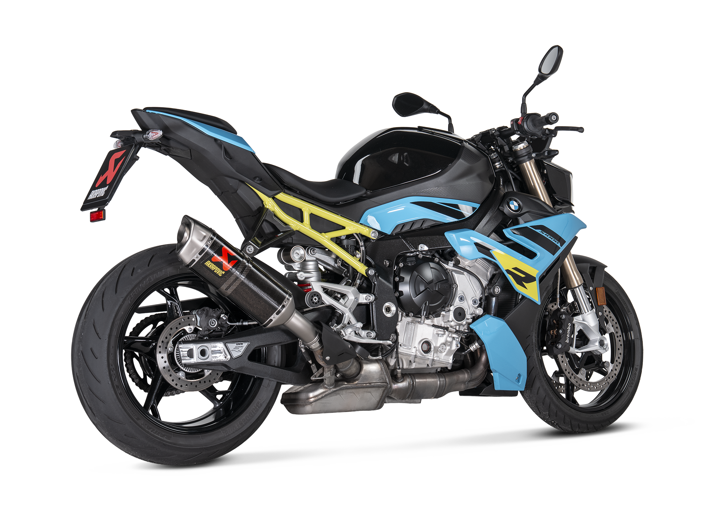 AKRAPOVIC TERMINALE CARBONIO BMW S 1000 R 2021-26 - AKRAPOVIC immagine 6