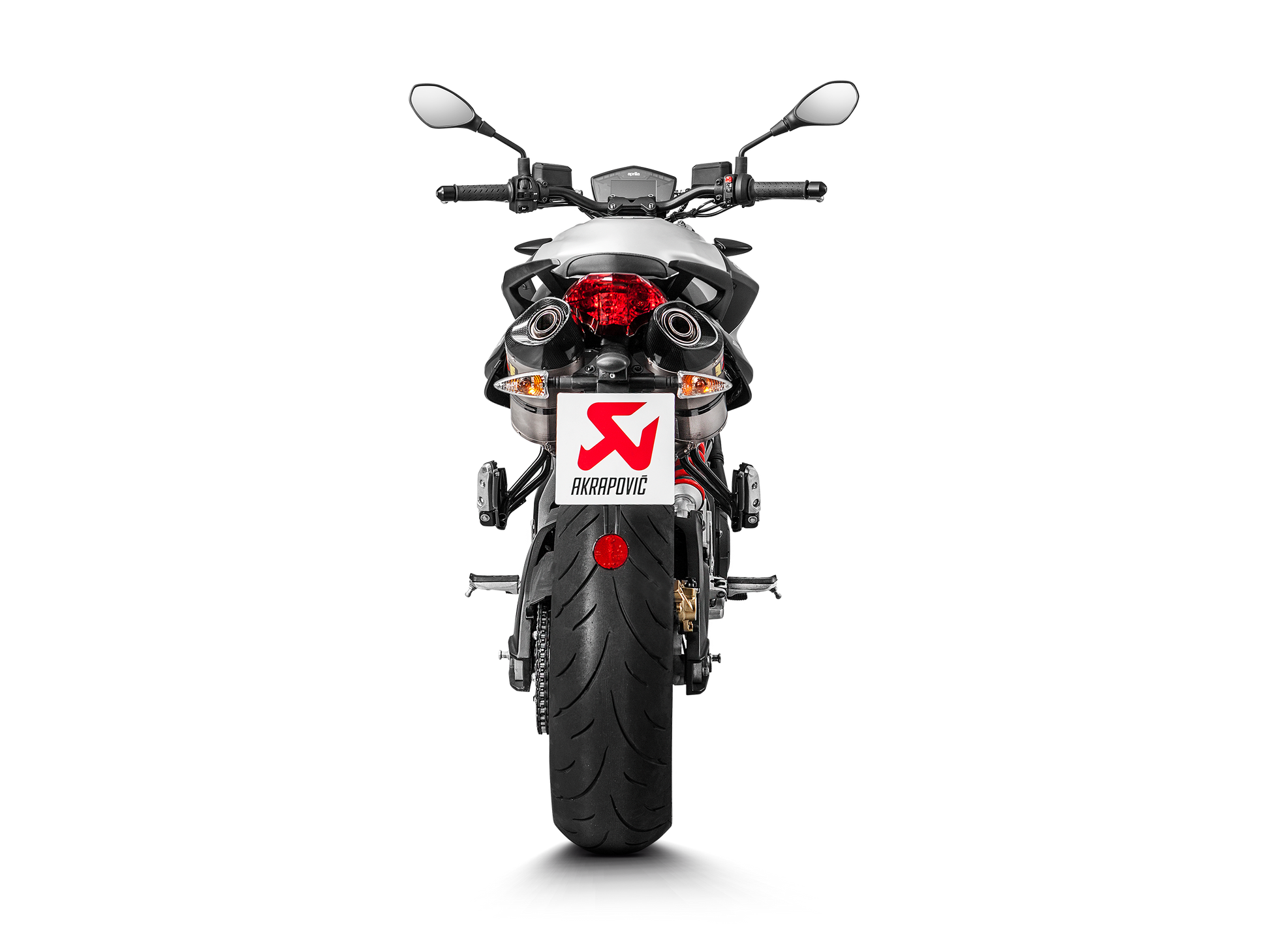 AKRAPOVIC TERMINALE TITANIO APRILIA SHIVER 900 2017-20 - AKRAPOVIC immagine 4