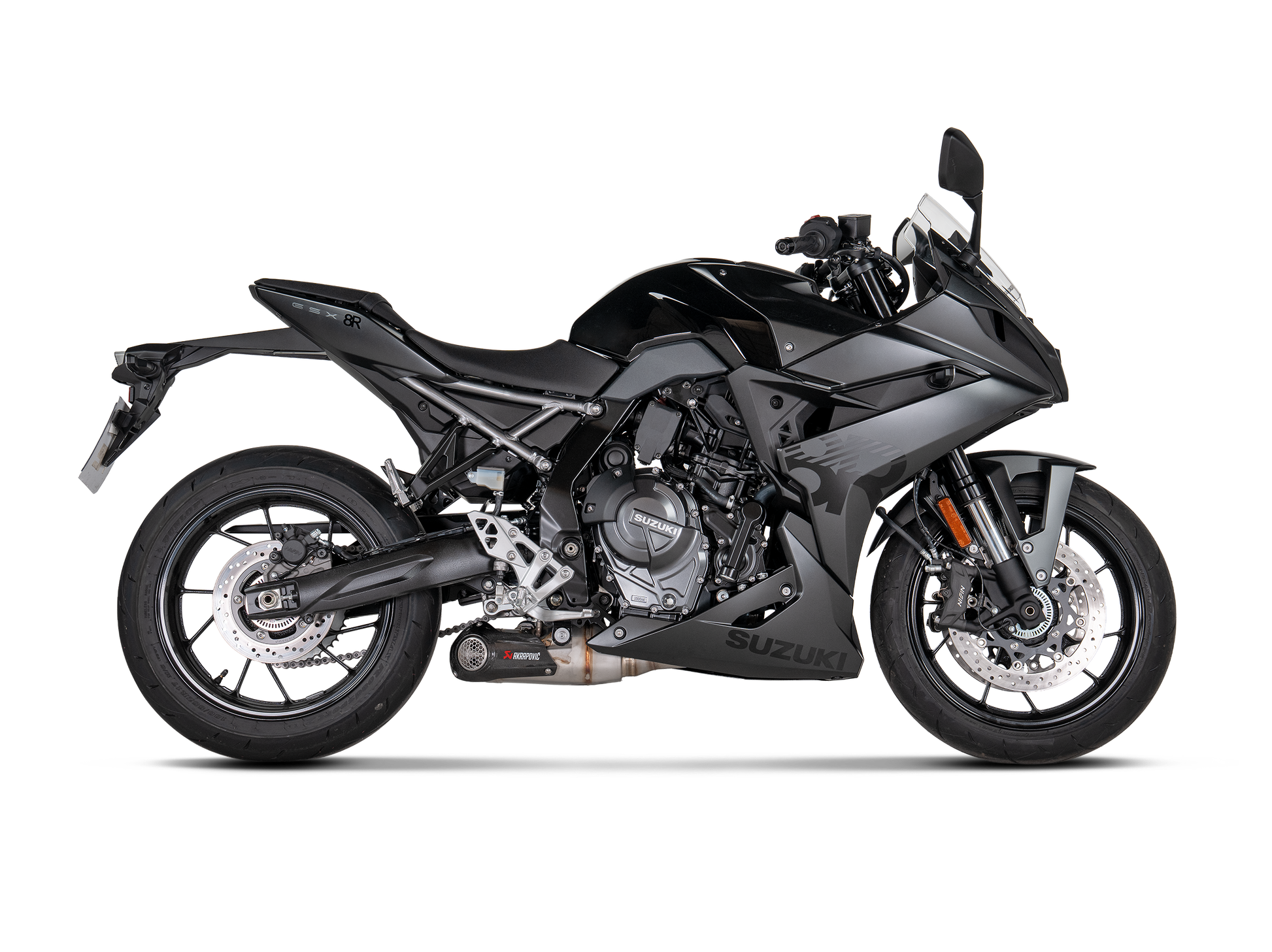 AKRAPOVIC TERMINALE ACCIAIO INOX OMOLOGATO SUZUKI GSX 8S / 8R 2022-26 - AKRAPOVIC immagine 2
