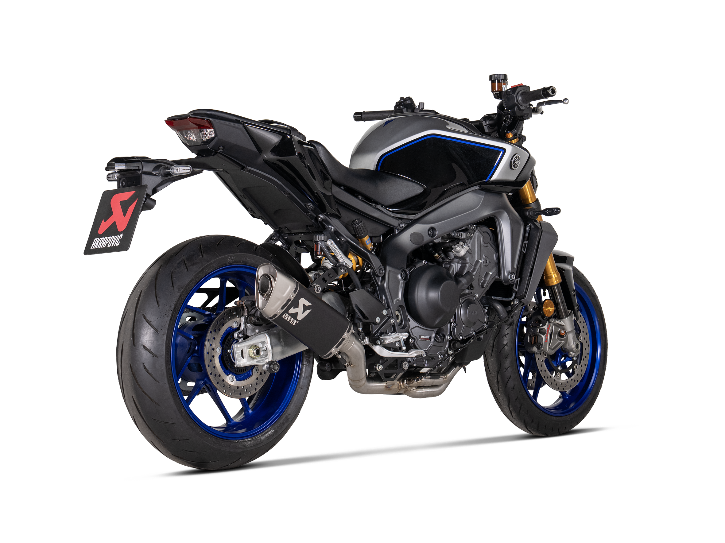AKRAPOVIC TERMINALE CARBONIO RACING YAMAHA MT 09 / FZ 09 2021-26 - AKRAPOVIC immagine 3