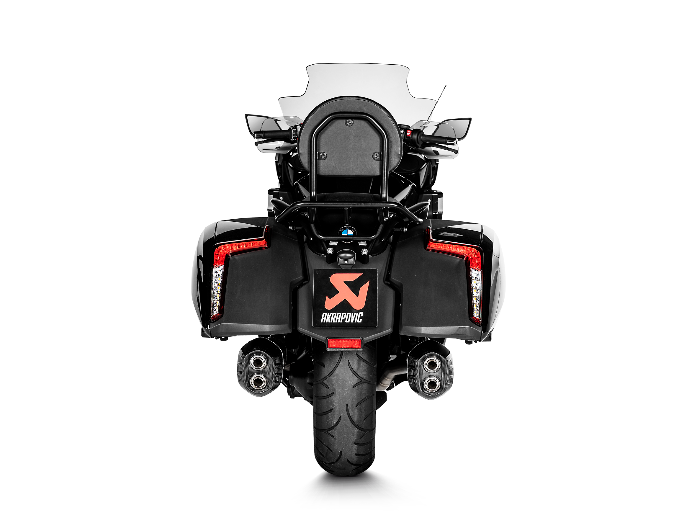 AKRAPOVIC TERMINALE TITANIO BMW K 1600 B / GRAND AMERICA 2017-20 - AKRAPOVIC immagine 4