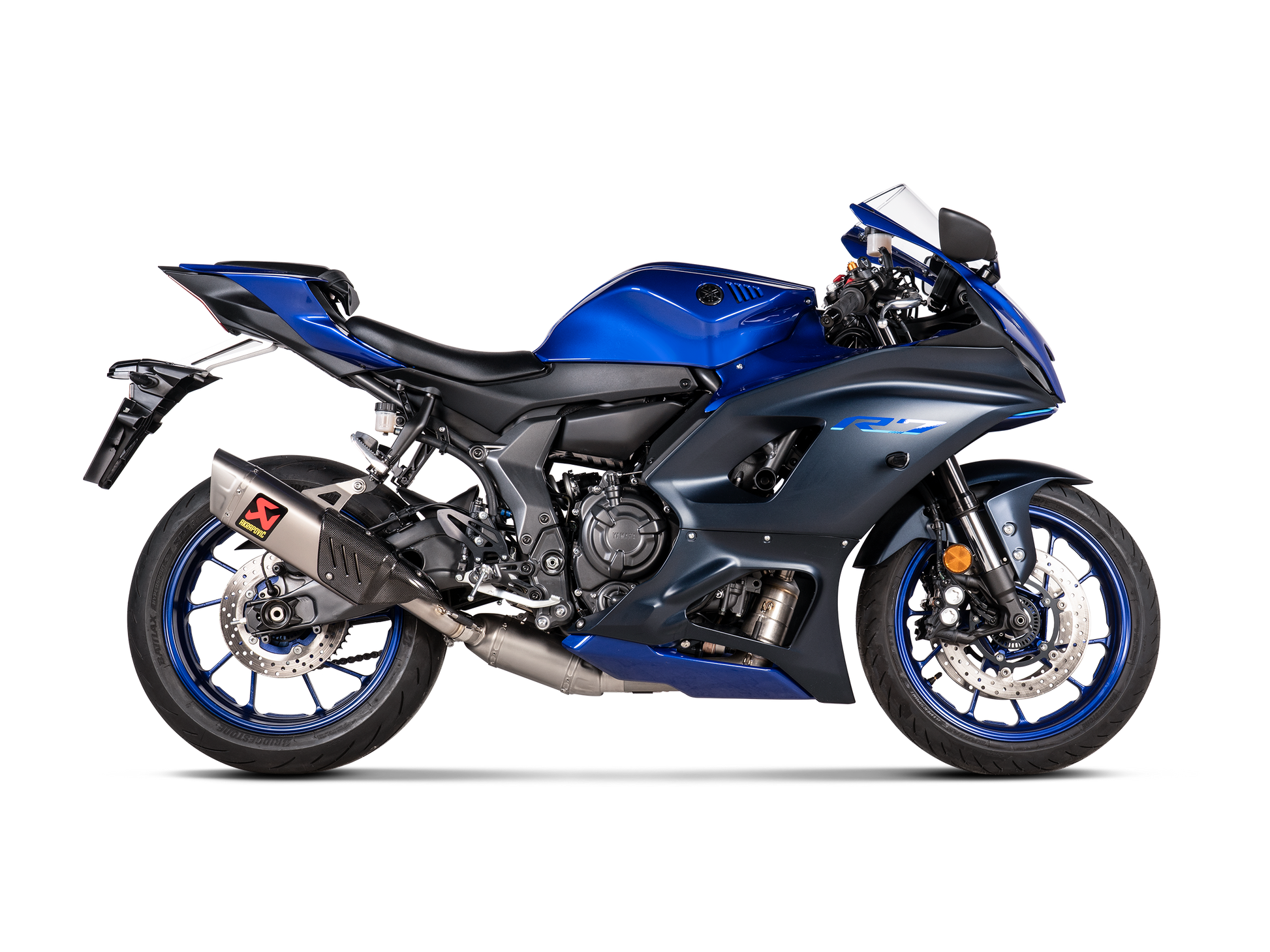 AKRAPOVIC TERMINALE TITANIO OMOLOGATO YAMAHA R7 2021-24 - AKRAPOVIC immagine 2