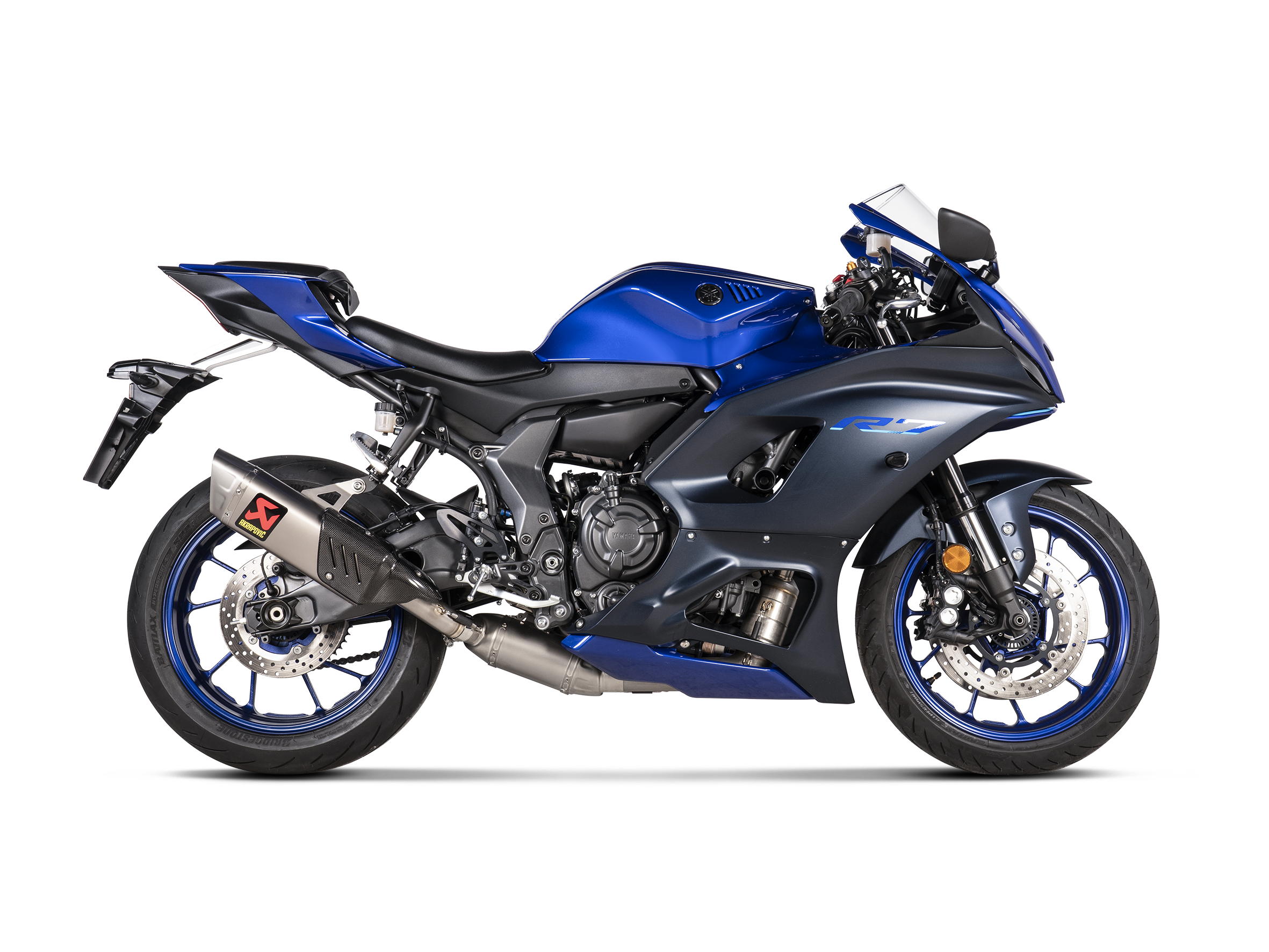 AKRAPOVIC TERMINALE TITANIO OMOLOGATO YAMAHA R7 2021-24 - AKRAPOVIC immagine 2