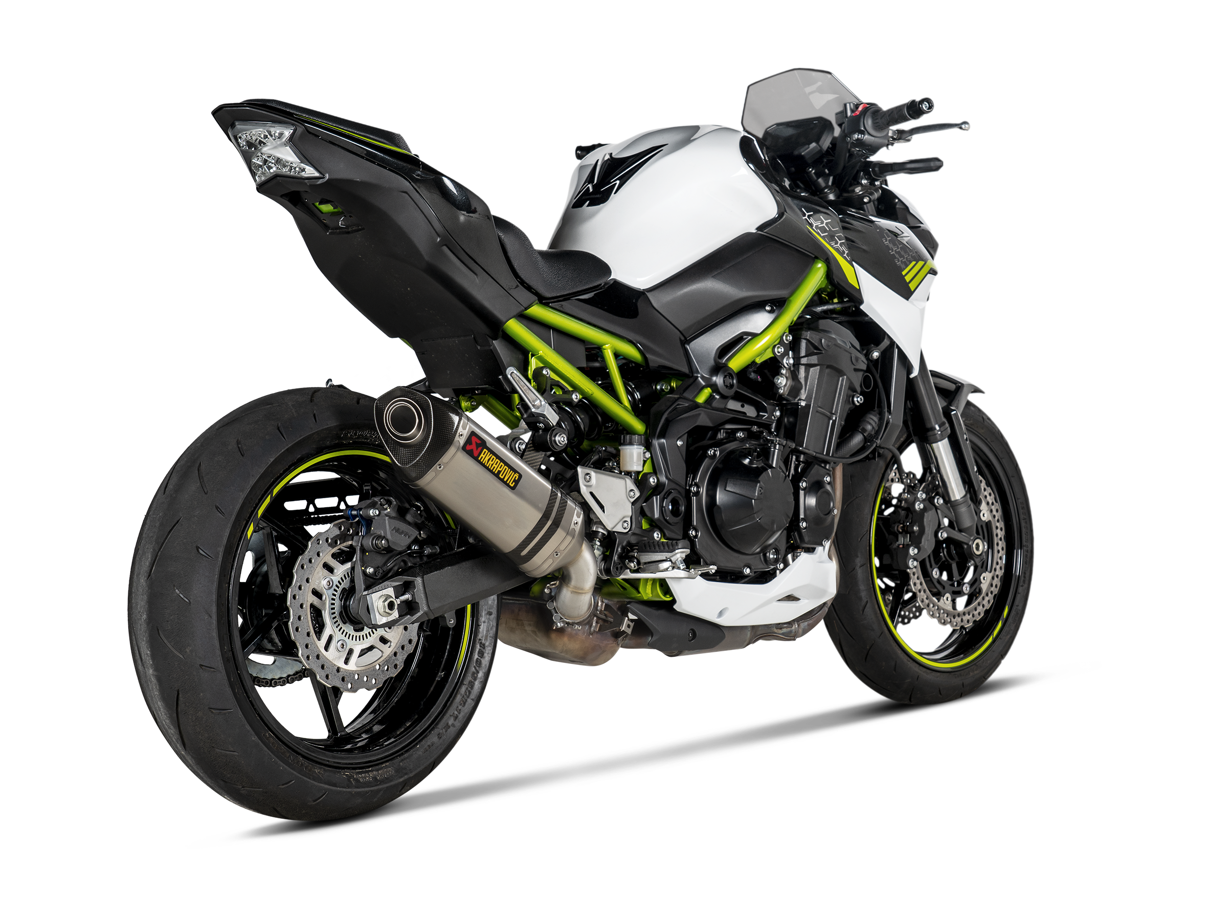 AKRAPOVIC TERMINALE TITANIO OMOLOGATO KAWASAKI Z900 A2 2017-24 - AKRAPOVIC immagine 3