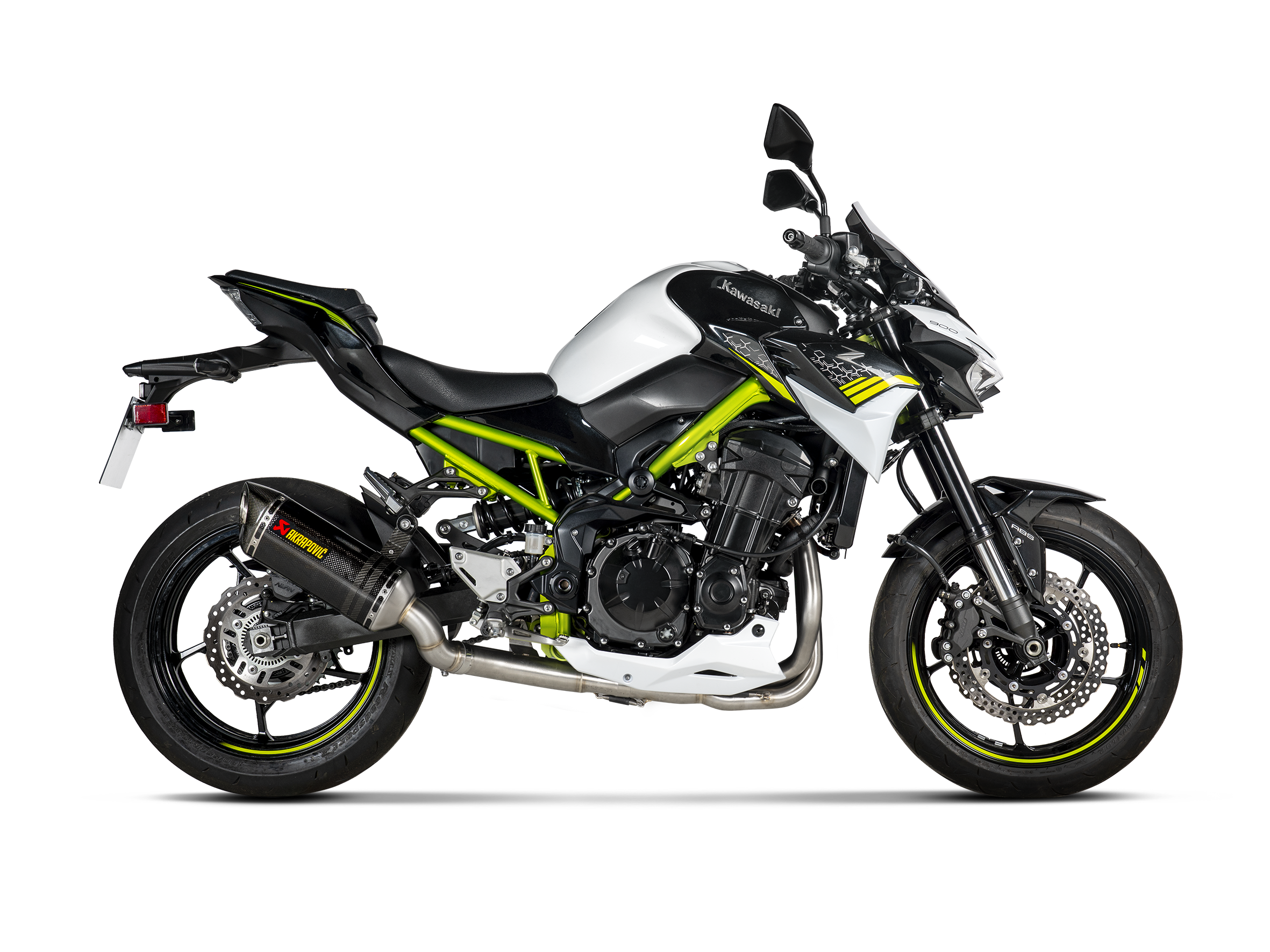 AKRAPOVIC TERMINALE ACCIAIO INOX RACING KAWASAKI Z900 A2 2018-23 - AKRAPOVIC immagine 4