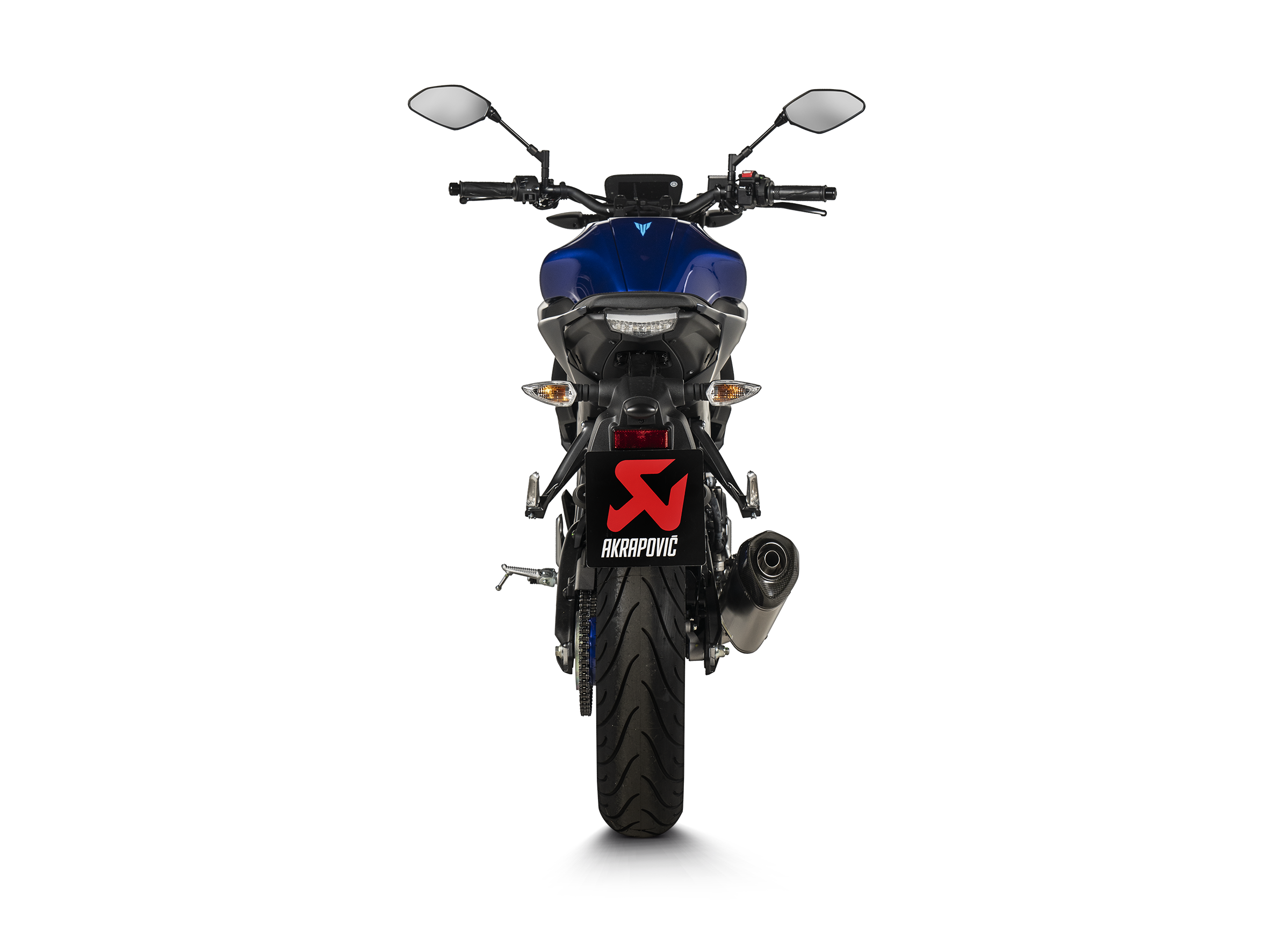 AKRAPOVIC SCARICO COMPLETO TITANIO RACING YAMAHA MT 125 YZF R125 2021-26 - AKRAPOVIC immagine 4