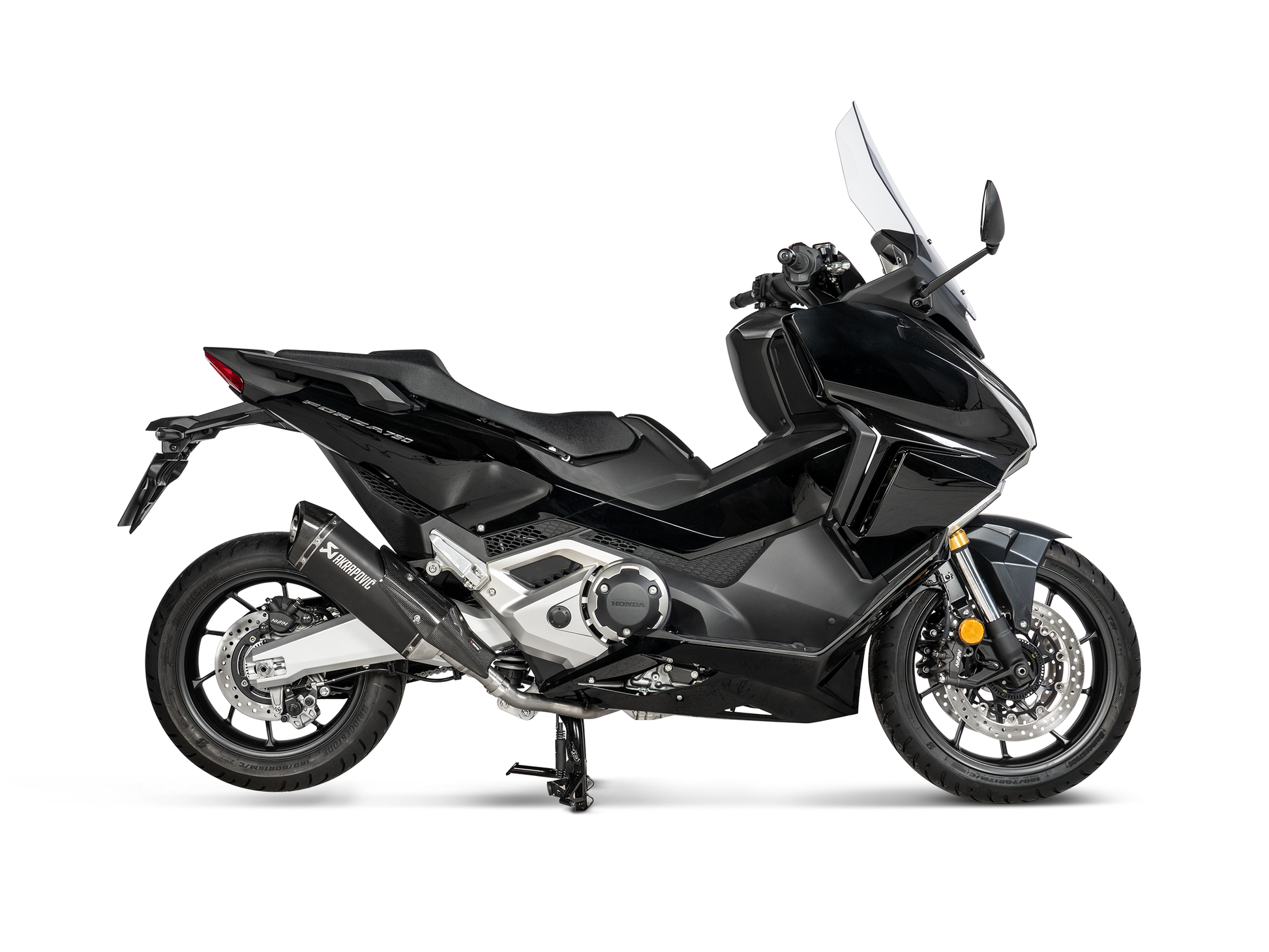 AKRAPOVIC TERMINALE TITANIO HONDA X ADV750 FORZA 750 2017-24 - AKRAPOVIC immagine 2