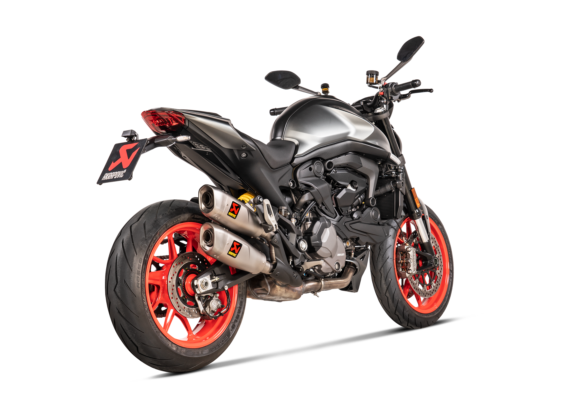 AKRAPOVIC TERMINALE TITANIO DUCATI MONSTER 2021-24 - AKRAPOVIC immagine 3