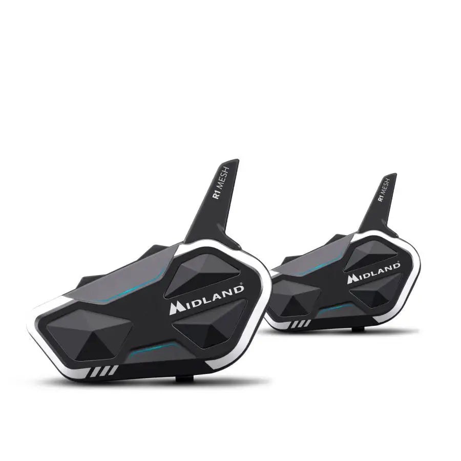 INTERFONO DA MOTO UNIVERSALE MIDLAND R1 MESH DOPPIO - Sestamarcia Racing Part Italia S.r.l.