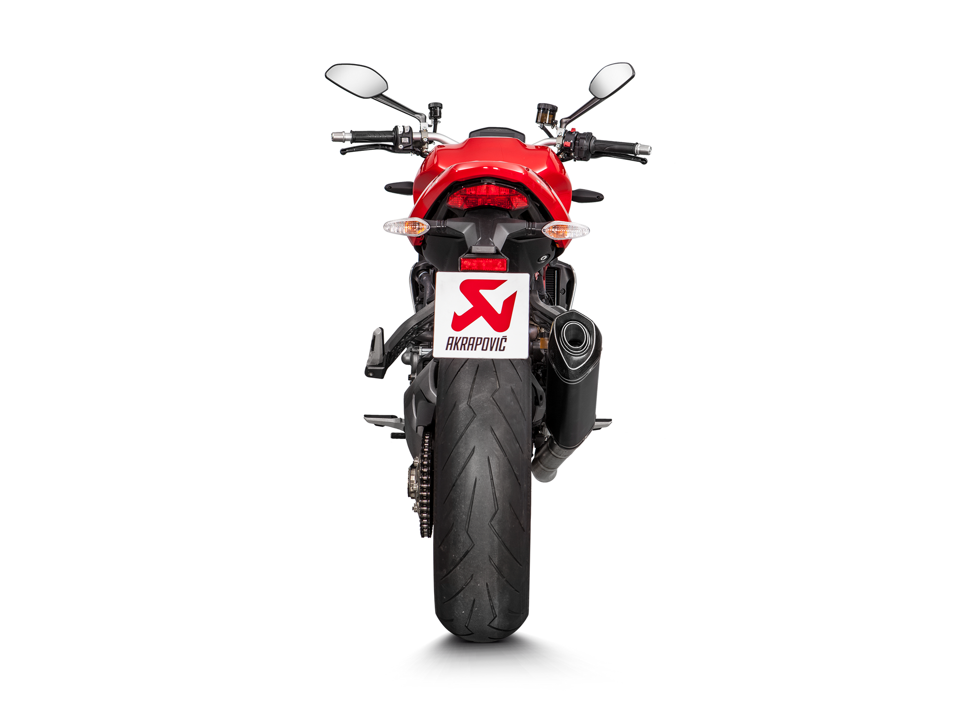 TERMINALE TITANIO RACING DUCATI MONSTER 821 MONSTER 1200 / 1200S MONSTER 1200 R - AKRAPOVIC immagine 6