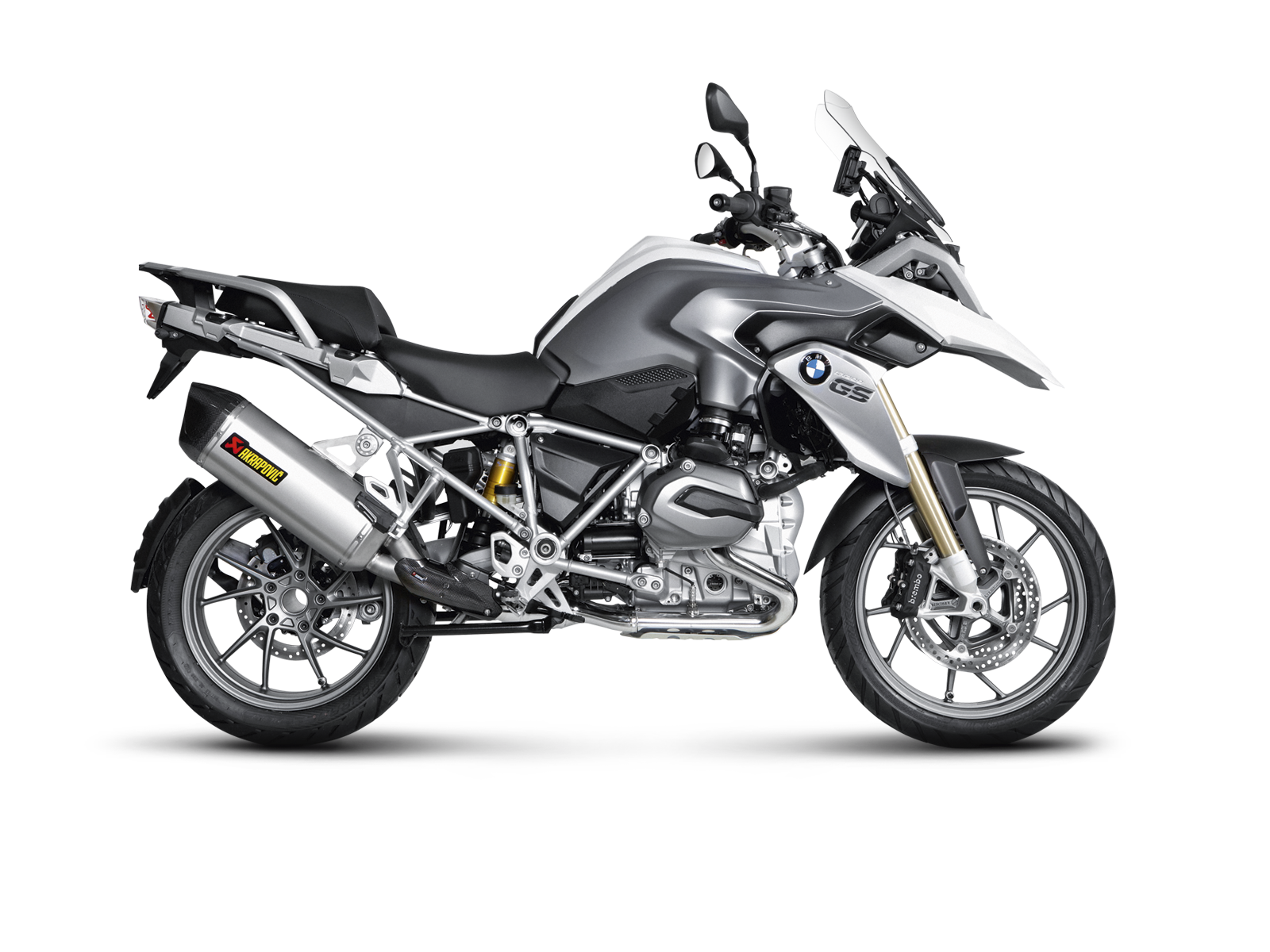 AKRAPOVIC TERMINALE TITANIO BMW R 1200 GS / ADVENTURE 2013-16 - AKRAPOVIC immagine 3