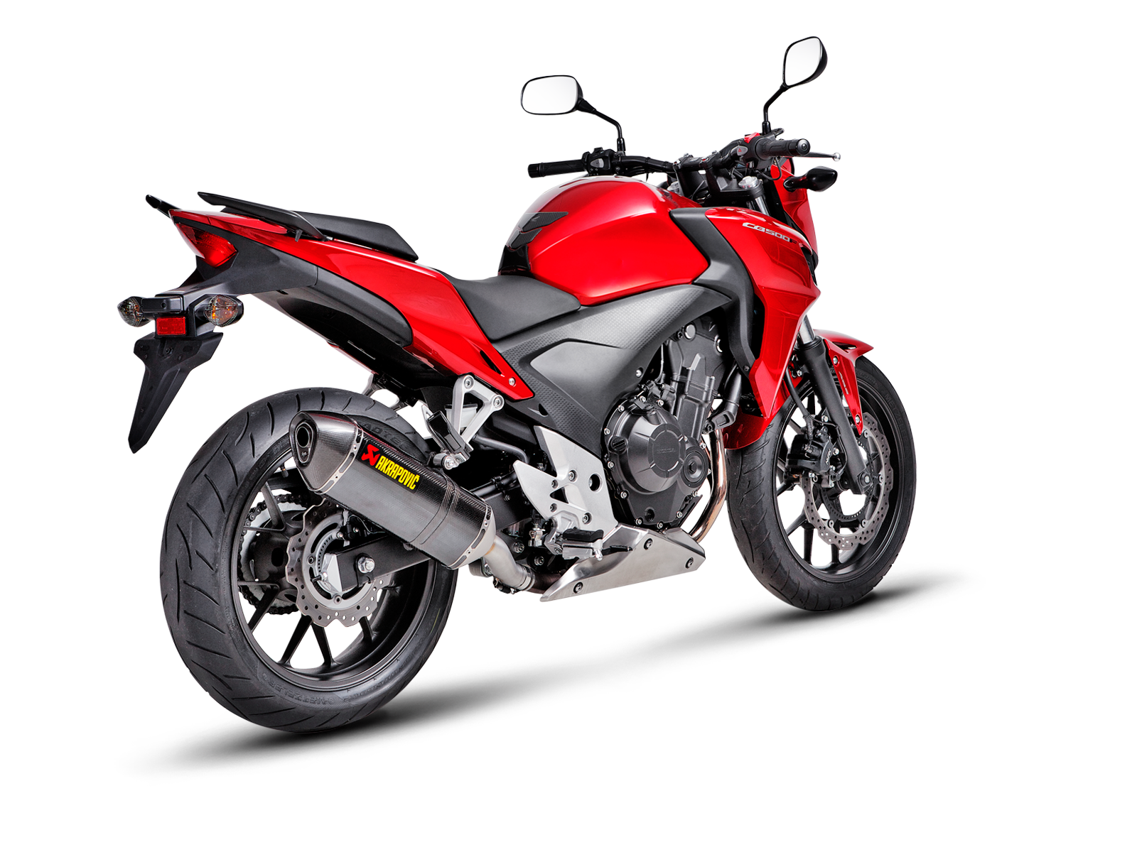 AKRAPOVIC TERMINALE CARBONIO HONDA CB 400 / 500F / 500X CBR 400 / 500 R 2013-16 - AKRAPOVIC immagine 3