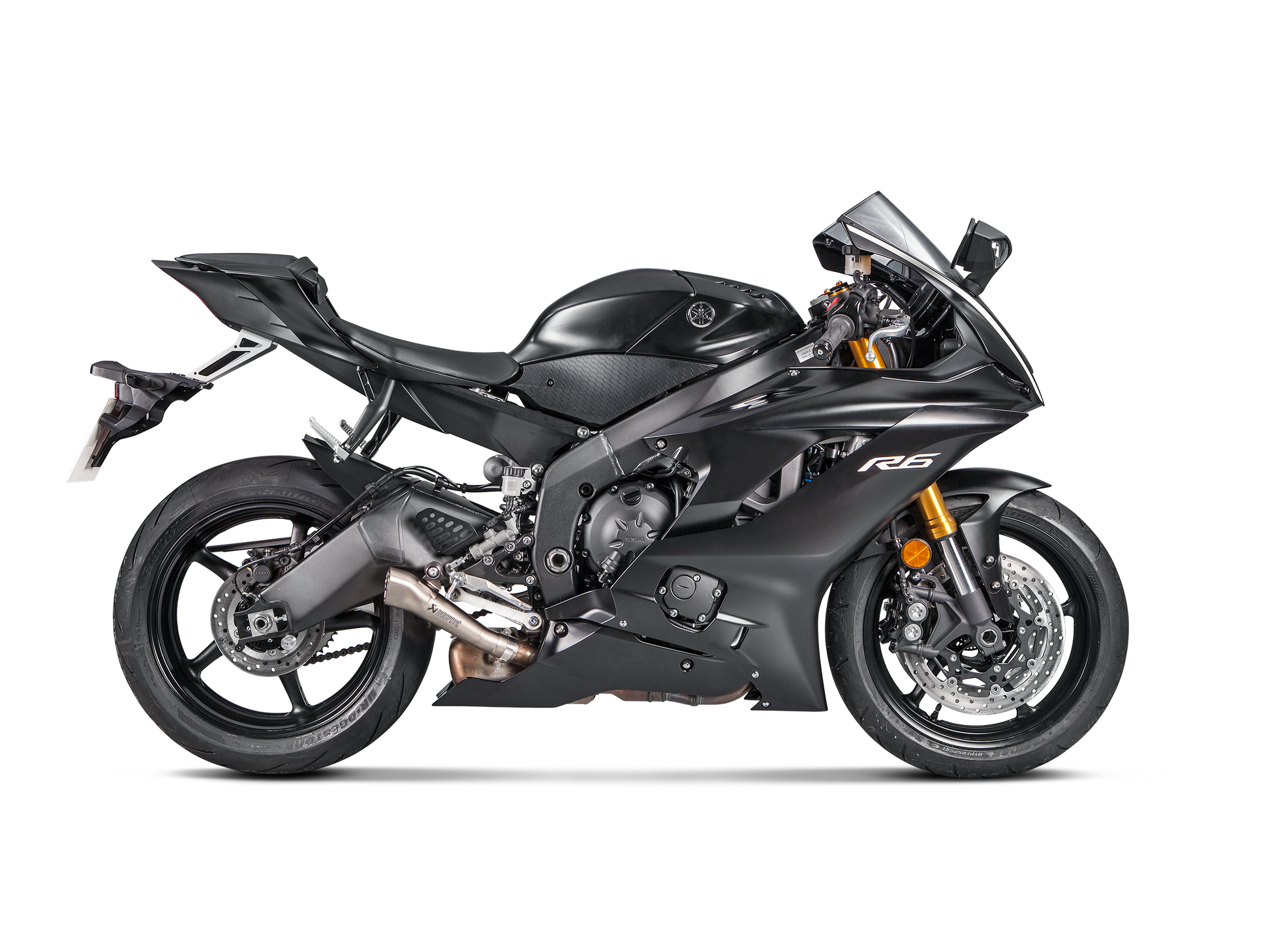 AKRAPOVIC TERMINALE TITANIO RACING YAMAHA YZF R6 2006-26 - AKRAPOVIC immagine 2