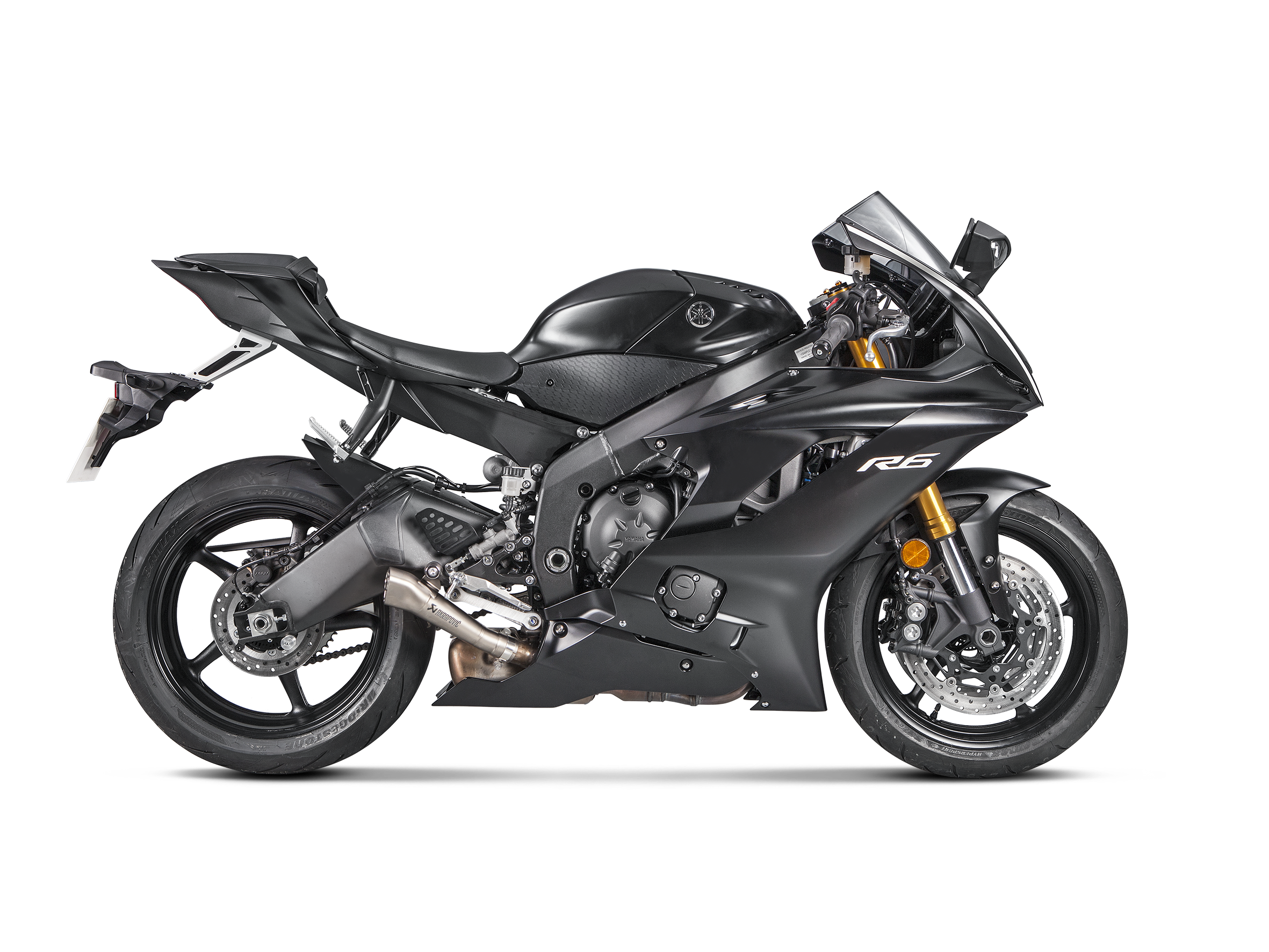 AKRAPOVIC TERMINALE TITANIO RACING YAMAHA YZF R6 2006-26 - AKRAPOVIC immagine 2