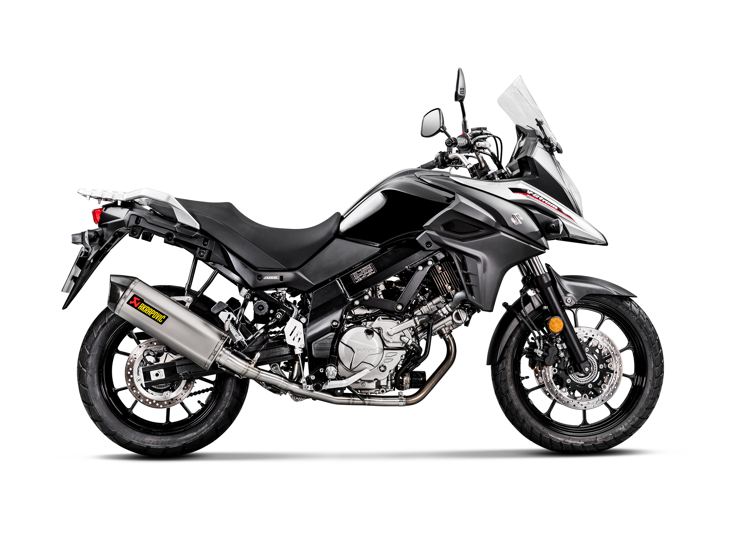 AKRAPOVIC TERMINALE TITANIO RACING SUZUKI V STROM 650 2017-24 - AKRAPOVIC immagine 2