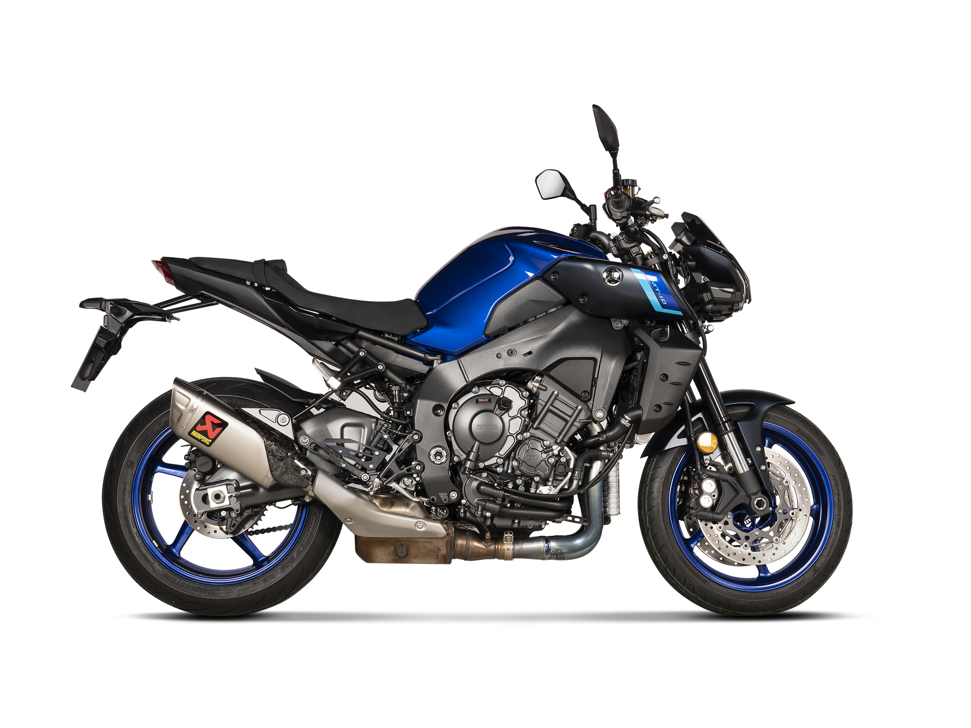 AKRAPOVIC TERMINALE TITANIO OMOLOGATO YAMAHA MT 10 / FZ 10 2022-24 - AKRAPOVIC immagine 2