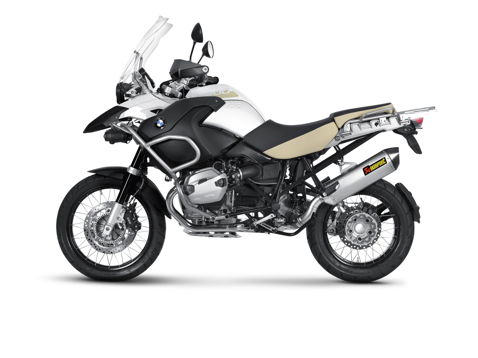 AKRAPOVIC TERMINALE TITANIO BMW R 1200 GS / ADVENTURE 2010-13 - AKRAPOVIC immagine 3
