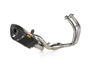 AKRAPOVIC TERMINALE CARBONIO RACING YAMAHA MT 07 / FZ 07 2025-26 - AKRAPOVIC