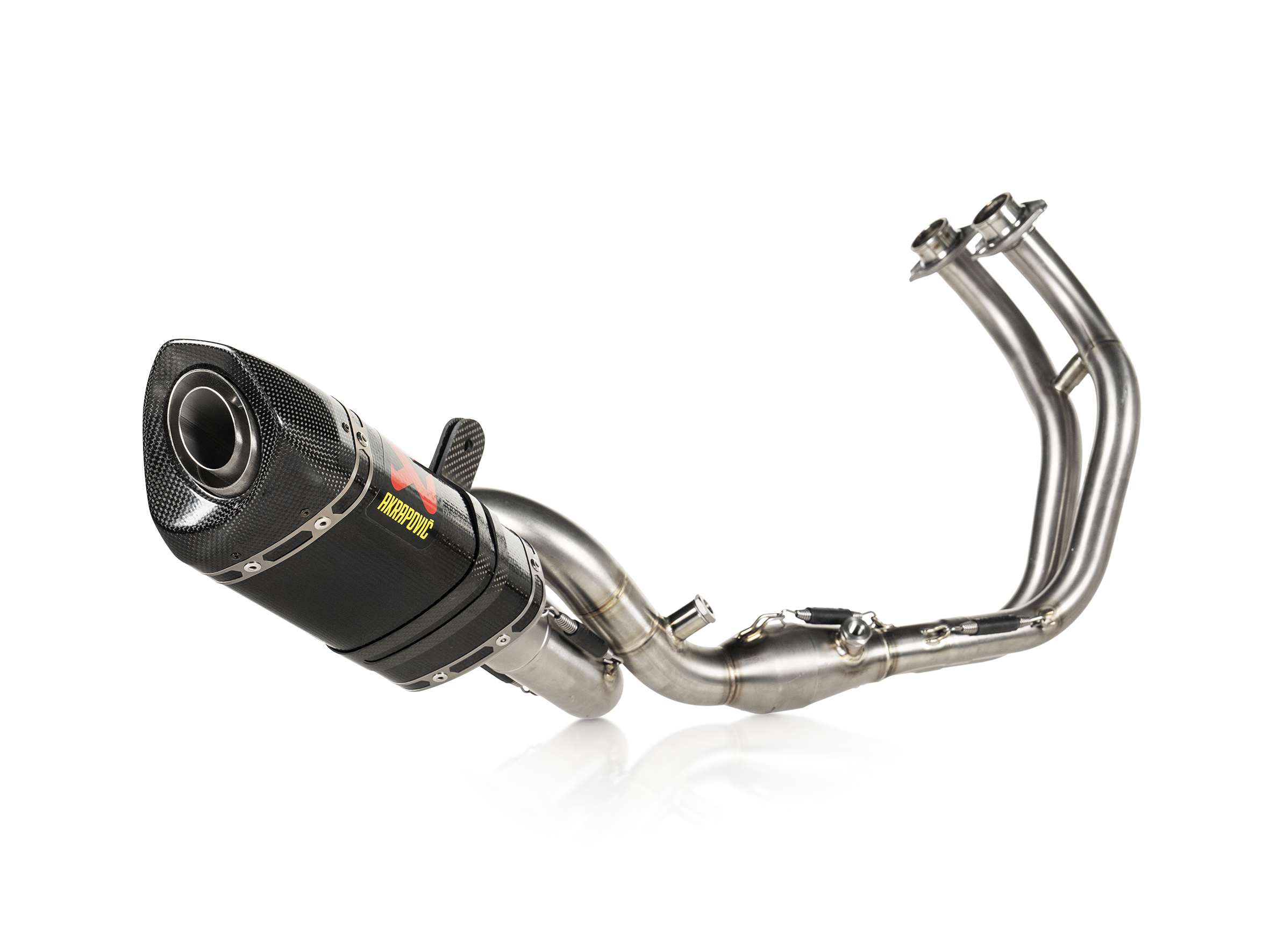 AKRAPOVIC TERMINALE CARBONIO RACING YAMAHA MT 07 / FZ 07 2025-26 - AKRAPOVIC