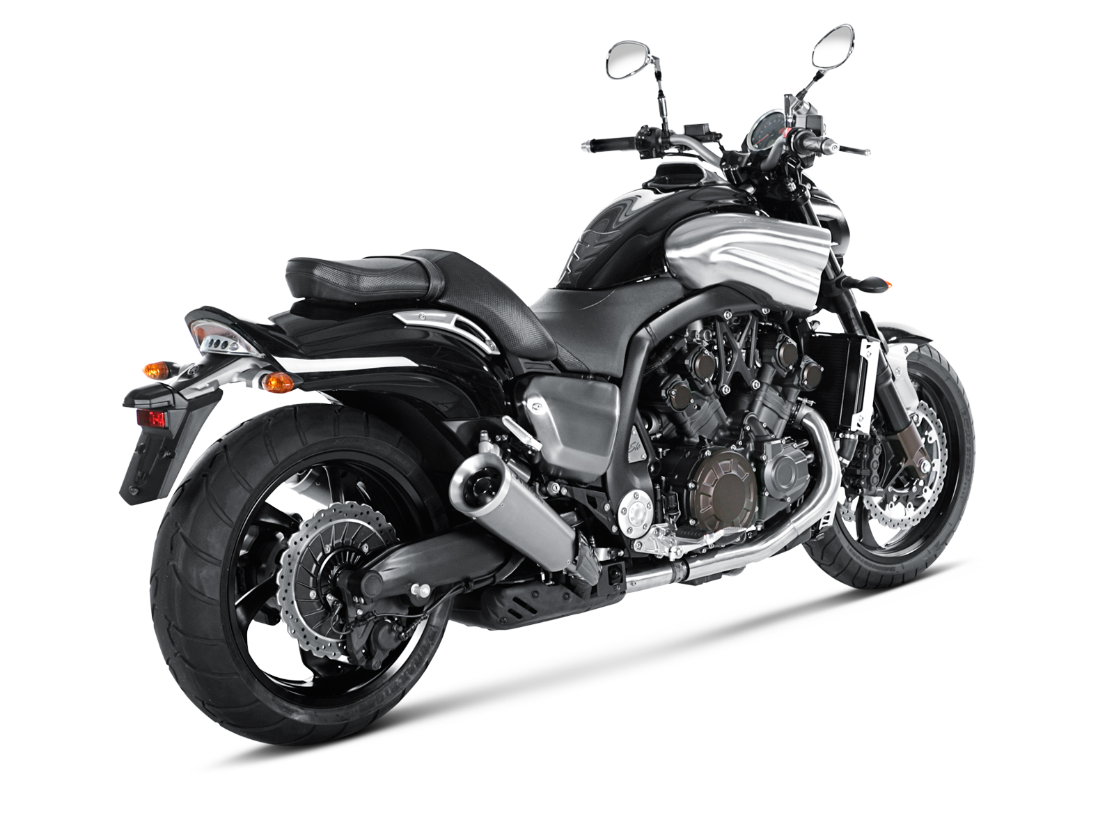 AKRAPOVIC TERMINALE TITANIO YAMAHA VMAX 2009-16 - AKRAPOVIC immagine 3