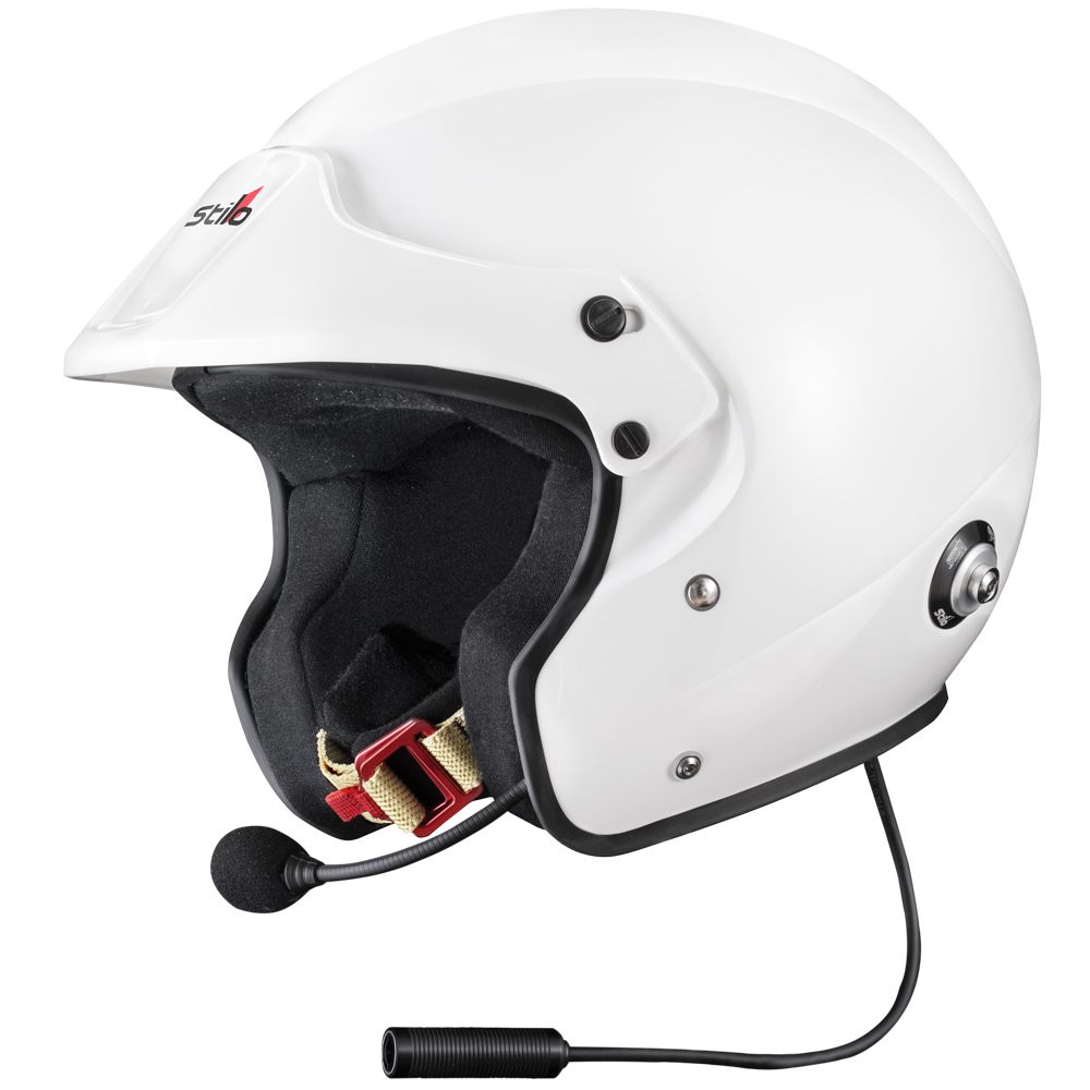 STILO CASCO RALLY STILO SPORT PLUS COMPOSITE helmet, featuring a sleek design and safety certifications for motorsport.