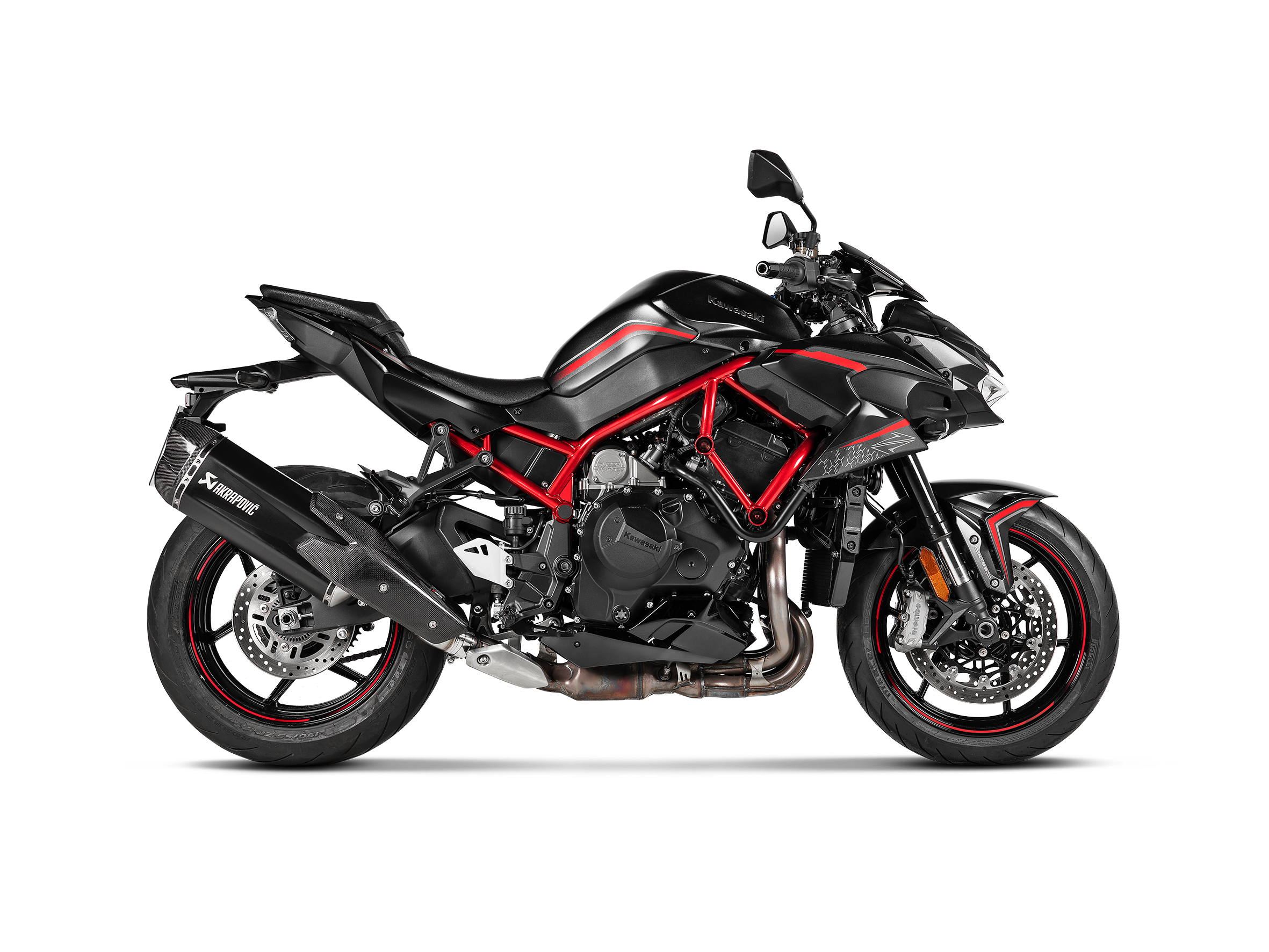 AKRAPOVIC TERMINALE TITANIO OMOLOGATO KAWASAKI Z H2 2020-23 - AKRAPOVIC immagine 4