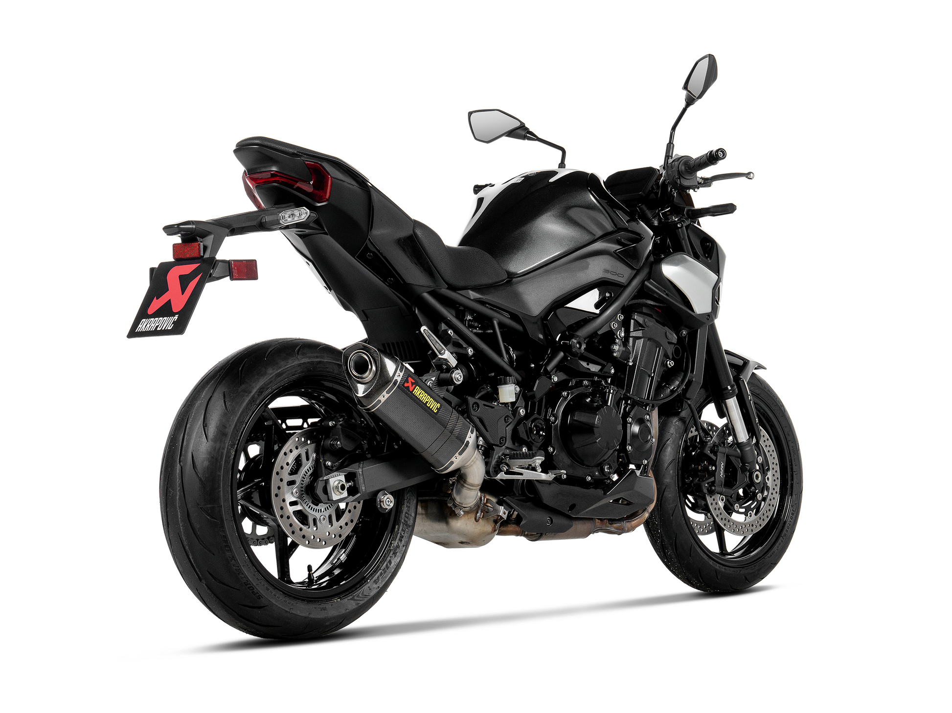 AKRAPOVIC TERMINALE CARBONIO OMOLOGATO KAWASAKI Z900 2025-26 - AKRAPOVIC immagine 3