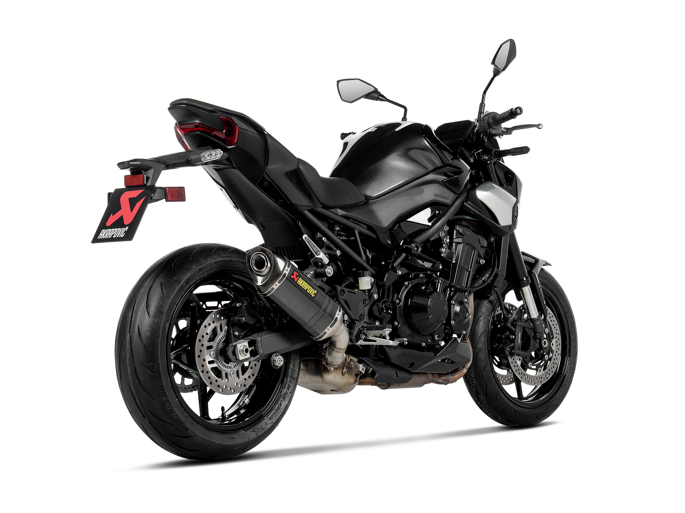 AKRAPOVIC TERMINALE CARBONIO OMOLOGATO KAWASAKI Z900 2025-26 - AKRAPOVIC immagine 3
